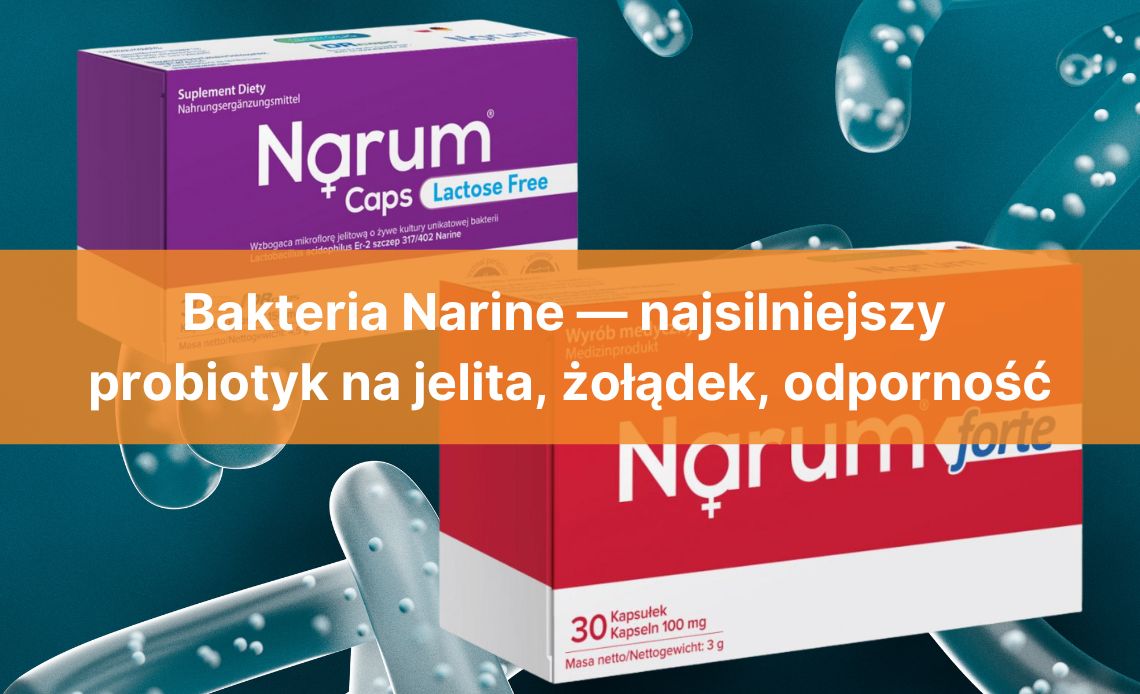 Bakteria Narine — Najsilniejszy Probiotyk Na Jelita żołądek Odporność Blog Świat Supli 1464