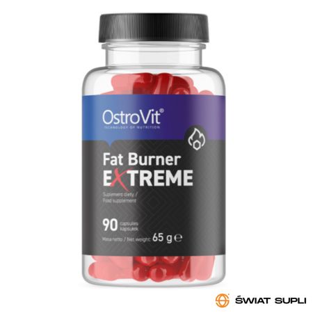 Odchudzanie Spalacz Tłuszczu OstroVit Fat Burner eXtreme 90kaps
