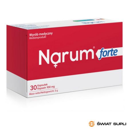 Wsparcie Jelit Probiotyki Narum Forte 100mg 30kaps