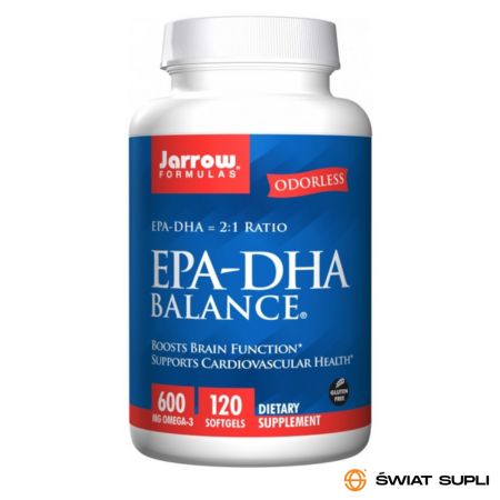 Kwasy tłuszczowe Omega Jarrow Formulas EPA-DHA Balance 120kaps