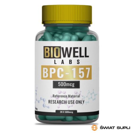 Peptydy BPC 157 BioWell Labs BPC 157 10mg 20kaps