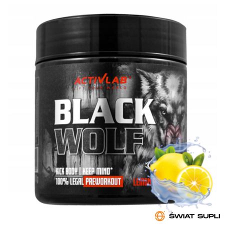 Suplement Przedtreningowy Wieloskładnikowy Activlab Black Wolf 300g