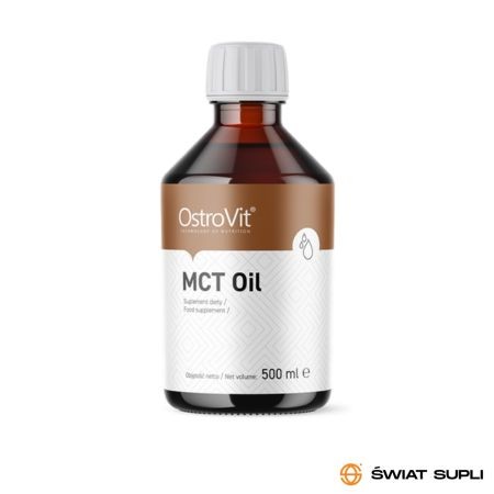 Zdrowe Tłuszcze Olej MCT OstroVit Olej MCT 500ml