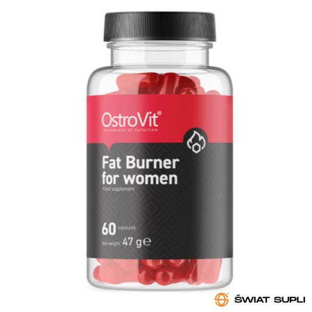 Odchudzanie Spalacz Tłuszczu OstroVit Fat Burner Woman 60kaps