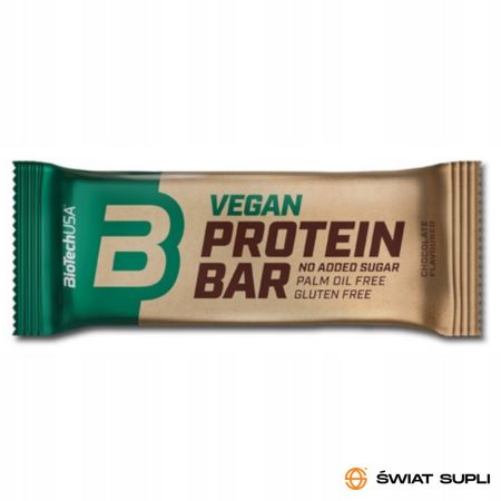 Baton Proteinowy Wysokobiałkowy BioTechUSA Vegan Protein Bar 50g