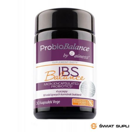 Wsparcie Jelit Probiotyki Aliness Probiobalance IBS 30vkaps
