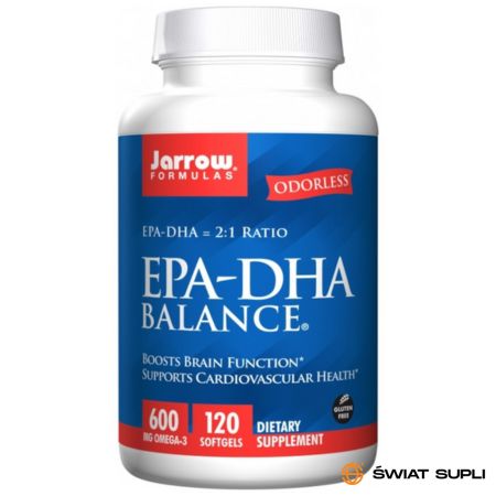 Kwasy tłuszczowe Omega Jarrow Formulas EPA-DHA Balance 120kaps