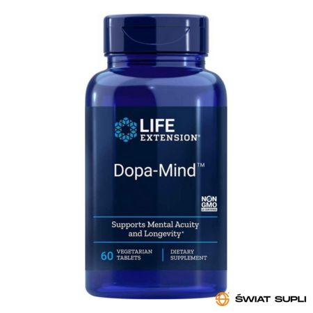 Pamięć i Koncentracja Kompleks Life Extension Dopa Mind 60tab
