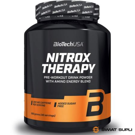 Suplement Przedtreningowy Wieloskładnikowy BioTechUSA Nitrox Therapy 680g