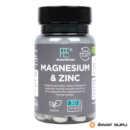 Minerały Magnez + Cynk Holland&Barrett Magnesium Zinc 90tab
