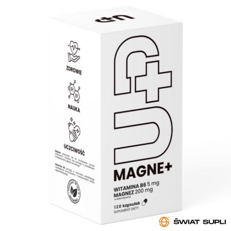 Minerały Magnez + Witamina B6 UP Health Pharma Magne + 120kaps
