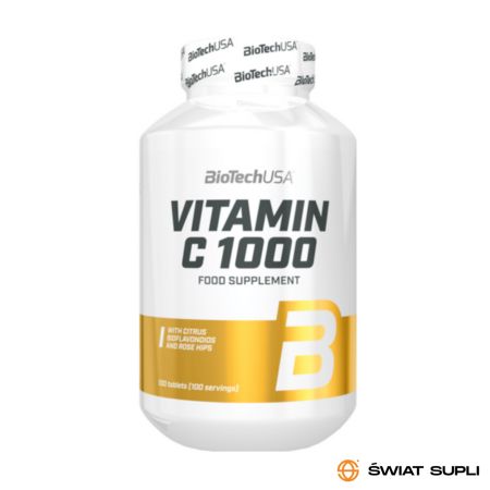 Witaminy C BioTechUSA Vitamin C 1000 100tab
