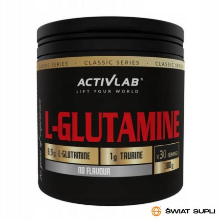 Aminokwasy Glutamina Activlab L-Glutamine 300g
