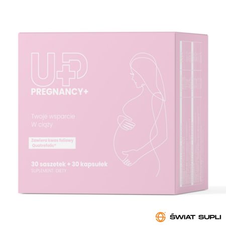 Witaminy i Minerały dla Kobiet w Ciąży UP Health Pharma UP Pregnancy+ 30kaps + 30sasz
