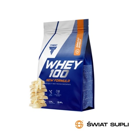 Odżywka Białkowa Koncentrat Trec Nutrition Whey 100 New Formula Immune 700g