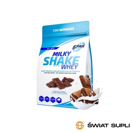 Odżywka Białkowa Koncentrat 6PAK Milky Shake Whey 700g