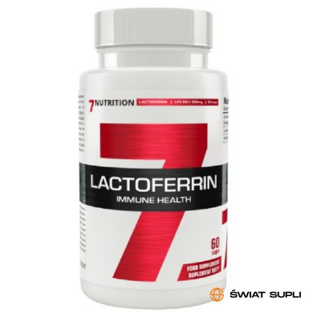 Wsparcie Odporności Laktoferyna 7Nutrition Lactoferrin 100mg 60kaps
