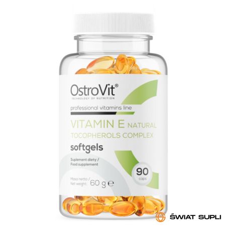 Witaminy E Ostrovit Vitamin E Natural 90kaps
