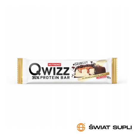 Baton Proteinowy Wysokobiałkowy NUTREND Qwizz Bar 60g
