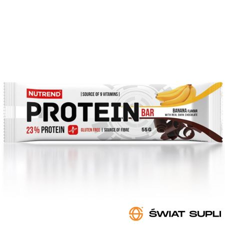 Baton Proteinowy Wysokobiałkowy NUTREND Protein Bar 55g
