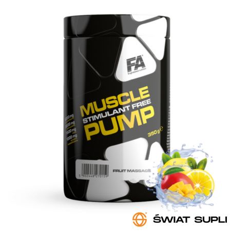 Suplement Przedtreningowy Wieloskładnikowy Fitness Authority Muscle Pump Stimulant Free 350g
