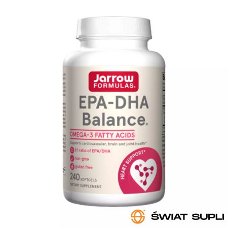 Kwasy Tłuszczowe Omega Jarrow Formulas EPA-DHA Balance 240kaps