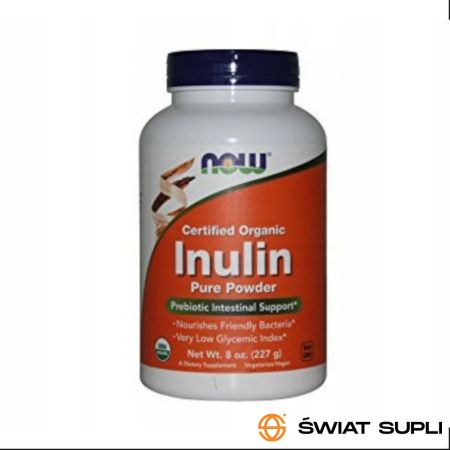 Trawienie Inulina Now Foods Organic Inulin Powder 227g