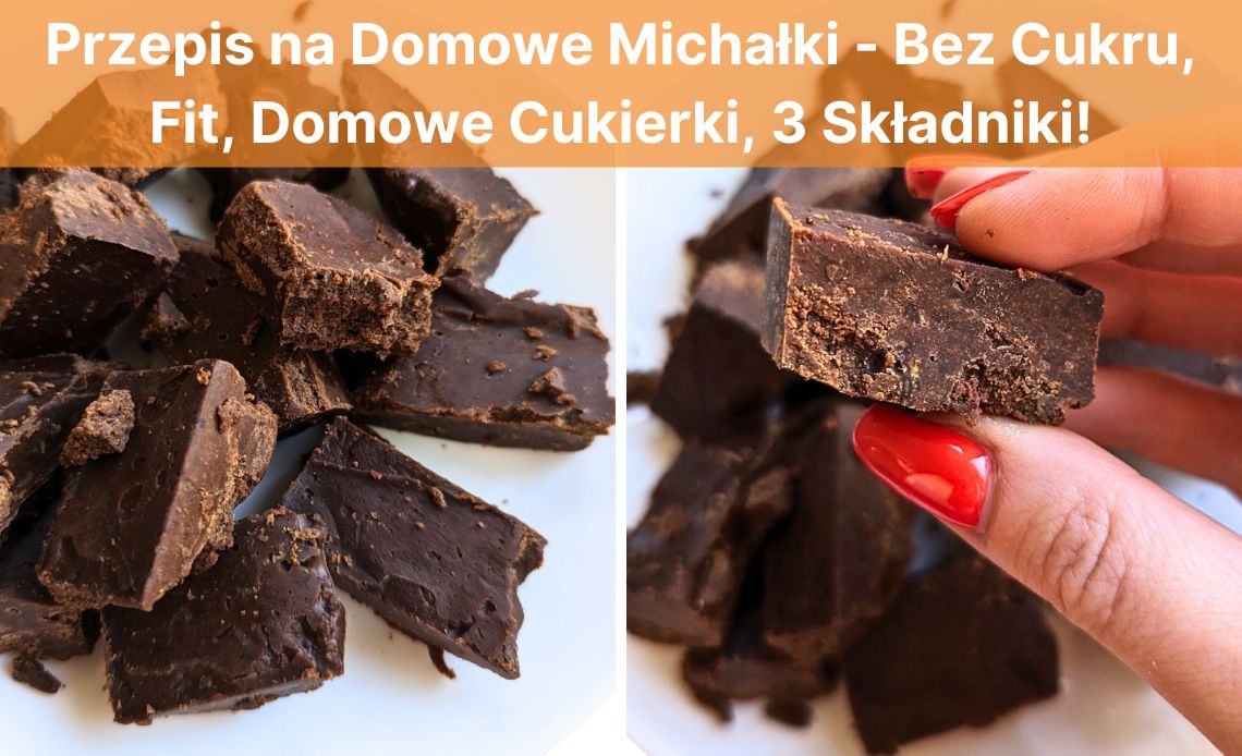 Przepis na Domowe Michałki - Bez Cukru, Fit, Domowe Cukierki, 3 Składniki!