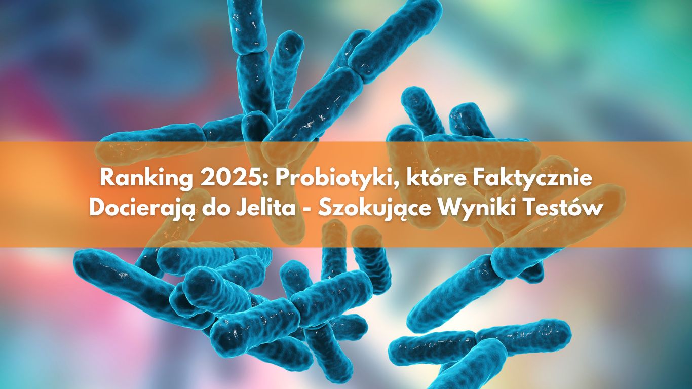 Ranking 2025: Probiotyki, które Faktycznie Docierają do Jelita