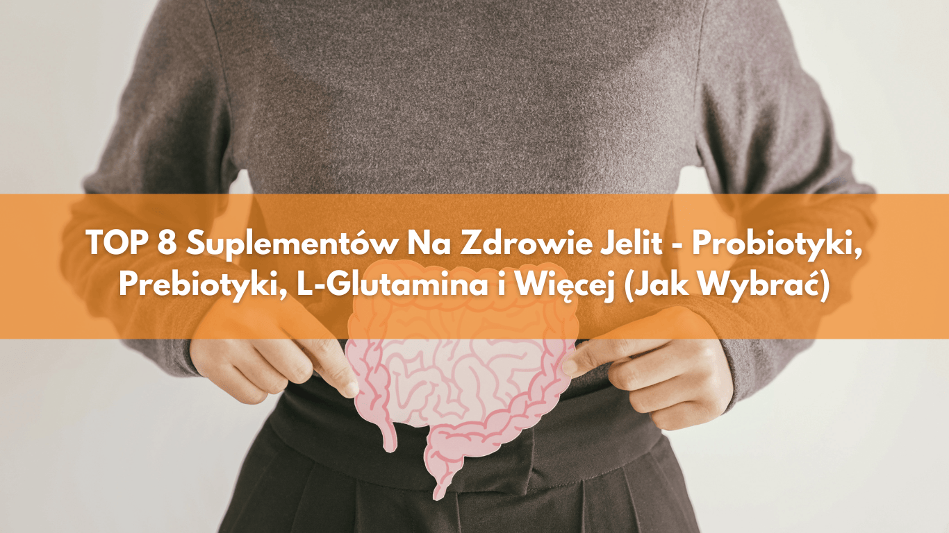 TOP 8 Suplementów na Zdrowie Jelit – Probiotyki, Prebiotyki, L-Glutamina i Więcej (Jak Wybrać)